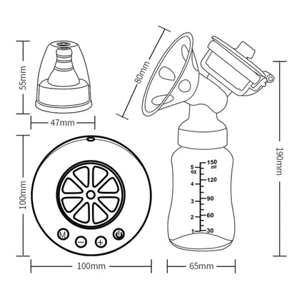 Silent Lactation Milking Suction Device